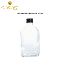 CUI LIQUOR BOTTLE W/BLK CAP 350ML CHI