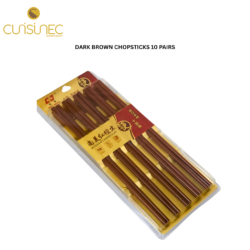 CUI DARK BROWN CHOPSTICKS 10PAIRS CHI
