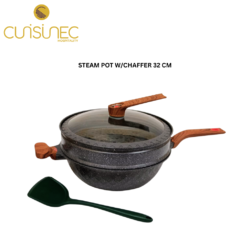 CUI STEAM POT W/CHAFFER 32CM CHI