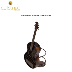 CUI GUITAR WINE BOTTLE & CORK HOLDER CHI