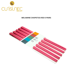 CUI MELAMINE CHOPSTICK RED 5 PAIRS CHI
