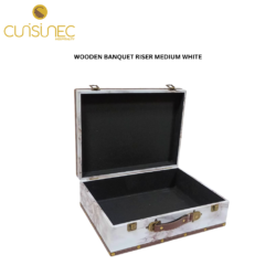 CUI WDN BANQUET RISER MEDIUM WHITE CHI