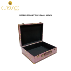 CUI WDN BANQUET RISER SMALL BROWN CHI