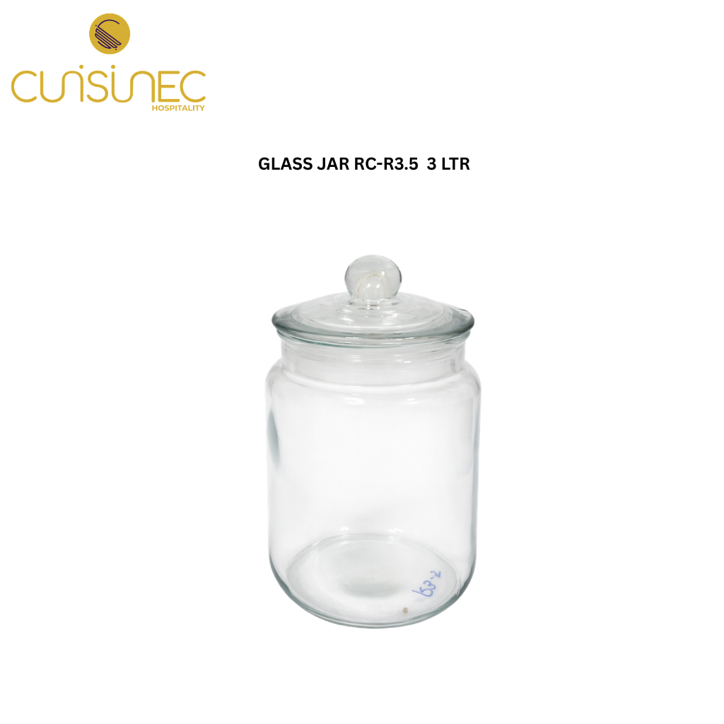 CUI GLASS JAR RC-R3.5  3 LTR CHL