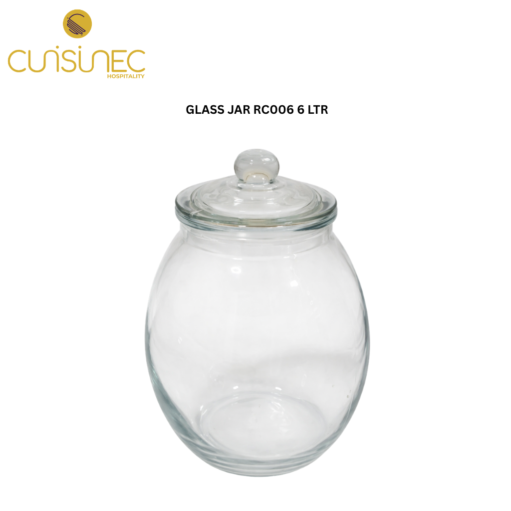 CUI GLASS JAR RC006 6 LTR CHL
