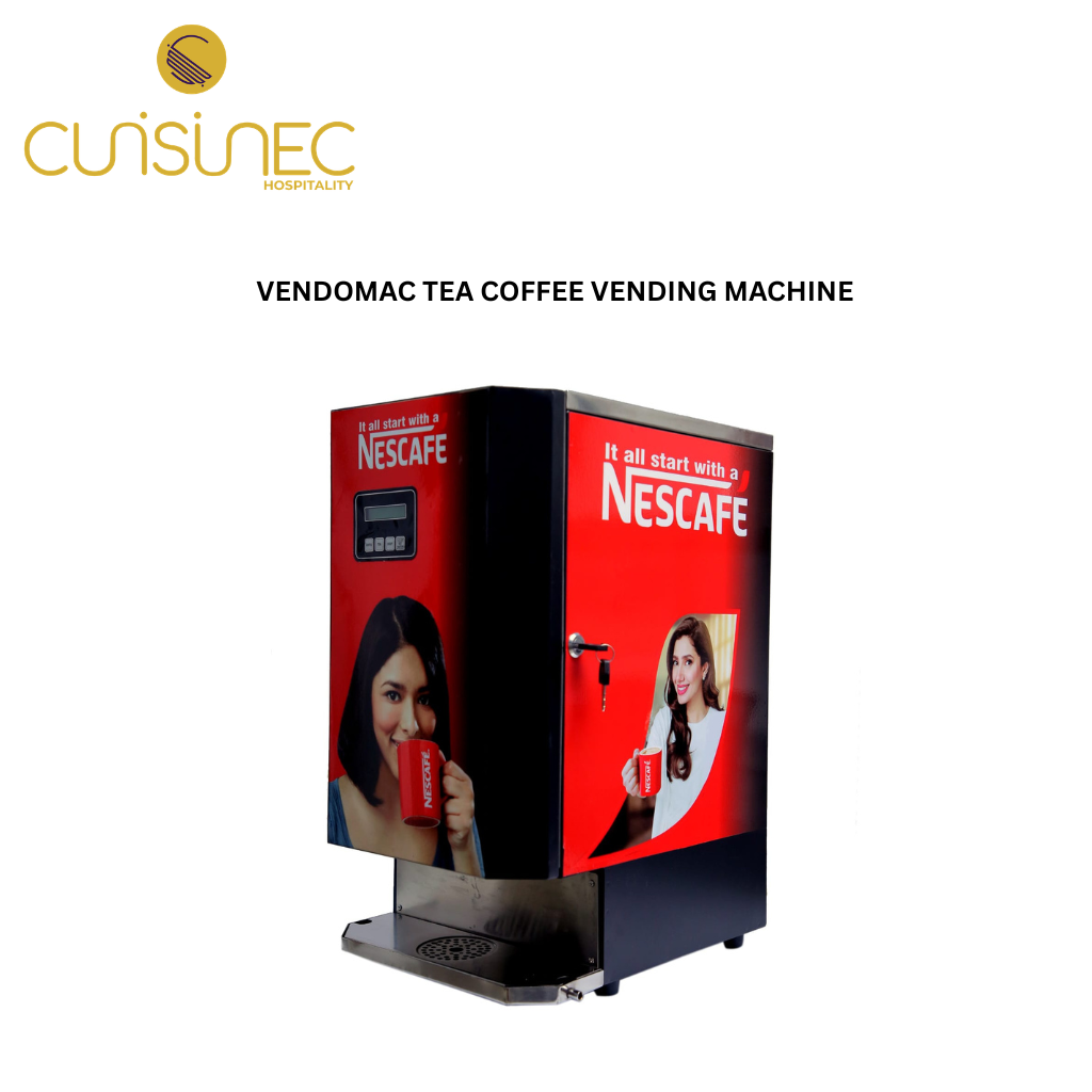 CUI VENDOMAC TEA COFFEE VENDING MACHINE HSE
