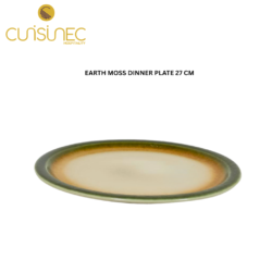 CUI EARTH MOSS DINNER PLATE 27 CM MAN