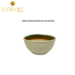 CUI EARTH MOSS KATORI 9.5 CM (190 ML) MAN