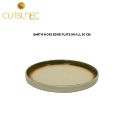 CUI EARTH MOSS EDGE PLATE SMALL 20 CM MAN