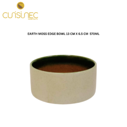 CUI EARTH MOSS EDGE BOWL 13 CM X 6.5 CM 570ML MAN