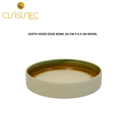 CUI EARTH MOSS EDGE BOWL 20 CM X 4.2 CM 620ML MAN