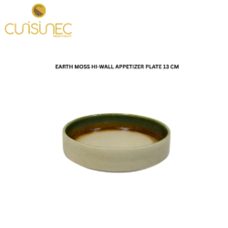CUI EARTH MOSS HI-WALL APPETIZER PLATE 13 CM MAN