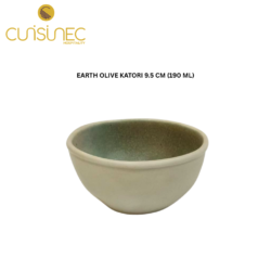 CUI EARTH OLIVE KATORI 9.5 CM (190 ML) MAN