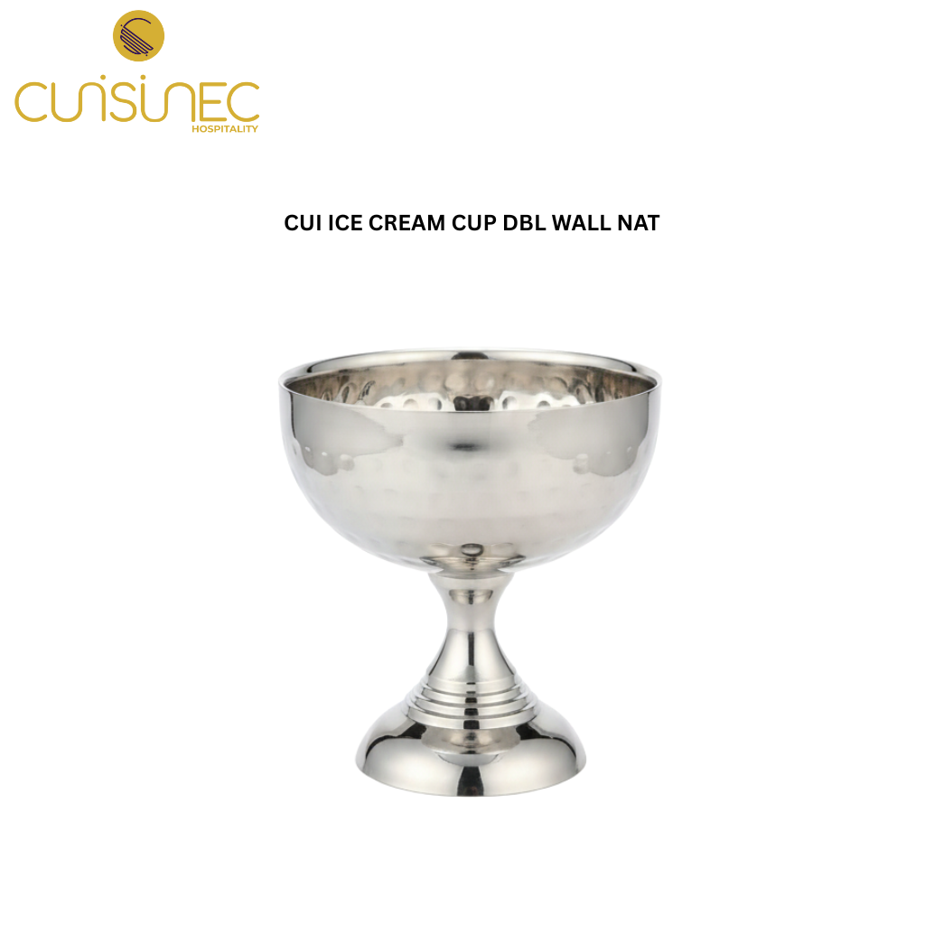 CUI ICE CREAM CUP DBL WALL NAT
