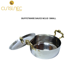 CUI BUFFETWARE SAUCE W/LID SMALL NAT