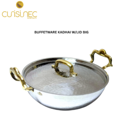 CUI BUFFETWARE KADHAI W/LID BIG NAT