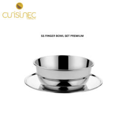 CUI SS FINGER BOWL SET PREMIUM NAT