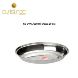 CUI SS OVAL CURRY BOWL 20CM PMC