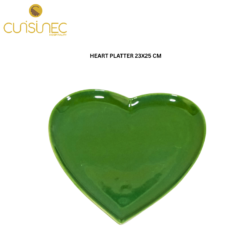 CUI HEART PLATTER 23X25CM SHW