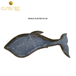 CUI WHALE PLATTER 34CM SHW