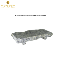 CUI SP-S-00126 GREY RUSTIC PLATE RUSTIC EDGE STB