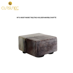 CUI NT-S-9007 NAME TAG/TAG HOLDER MARBLE MATTE STB
