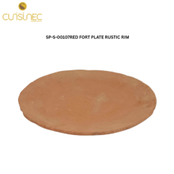 CUI SP-S-00107RED FORT PLATE RUSTIC RIM STB