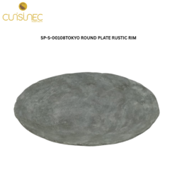 CUI SP-S-00108TOKYO ROUND PLATE RUSTIC RIM STB