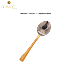 CUI MATHAR COPPER & SS DESSERT SPOON UTD