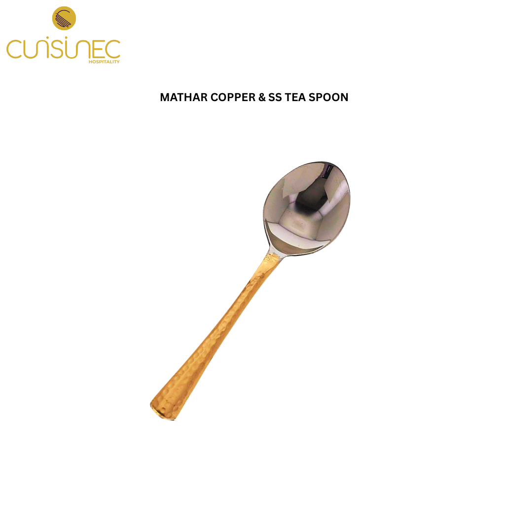 CUI MATHAR COPPER & SS TEA SPOON UTD