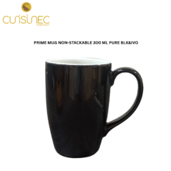 CUI PRIME MUG NON-STACKABLE 300ML PURE BLK&IVO ARI