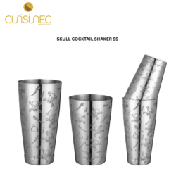 CUI SKULL COCKTAIL SHAKER SS DVS