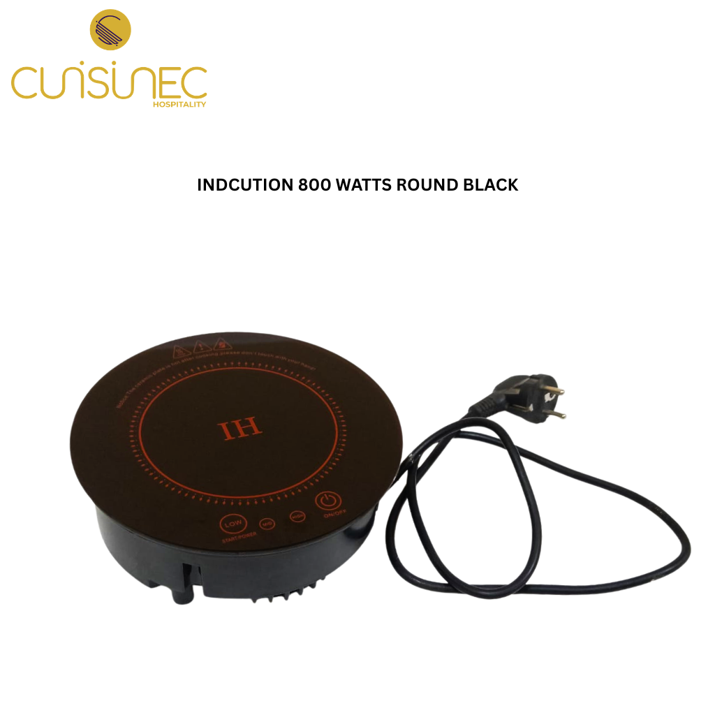 CUI INDCUTION 800WATTS ROUND BLACK SAP
