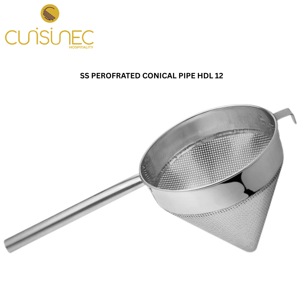 CUI SS PEROFRATED CONICAL PIPE HDL 12 CHL