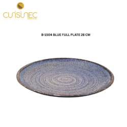 CUI B-1504 BLUE FULL PLATE 28 CM FRI