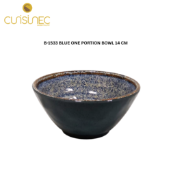 CUI B-1533 BLUE ONE PORTION BOWL 14 CM FRI
