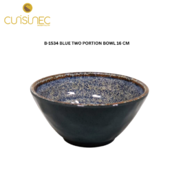 CUI B-1534 BLUE TWO PORTION BOWL 16 CM FRI