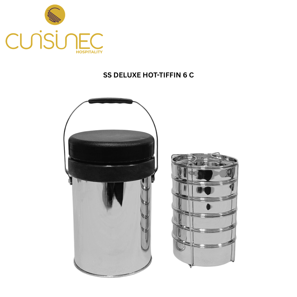 CUI SS DELUXE HOT-TIFFIN 6 C LOC