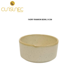 CUI IVORY RAMKIN BOWL 9 CM CHL