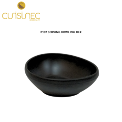 CUI P197 SERVING BOWL BIG BLK GRP