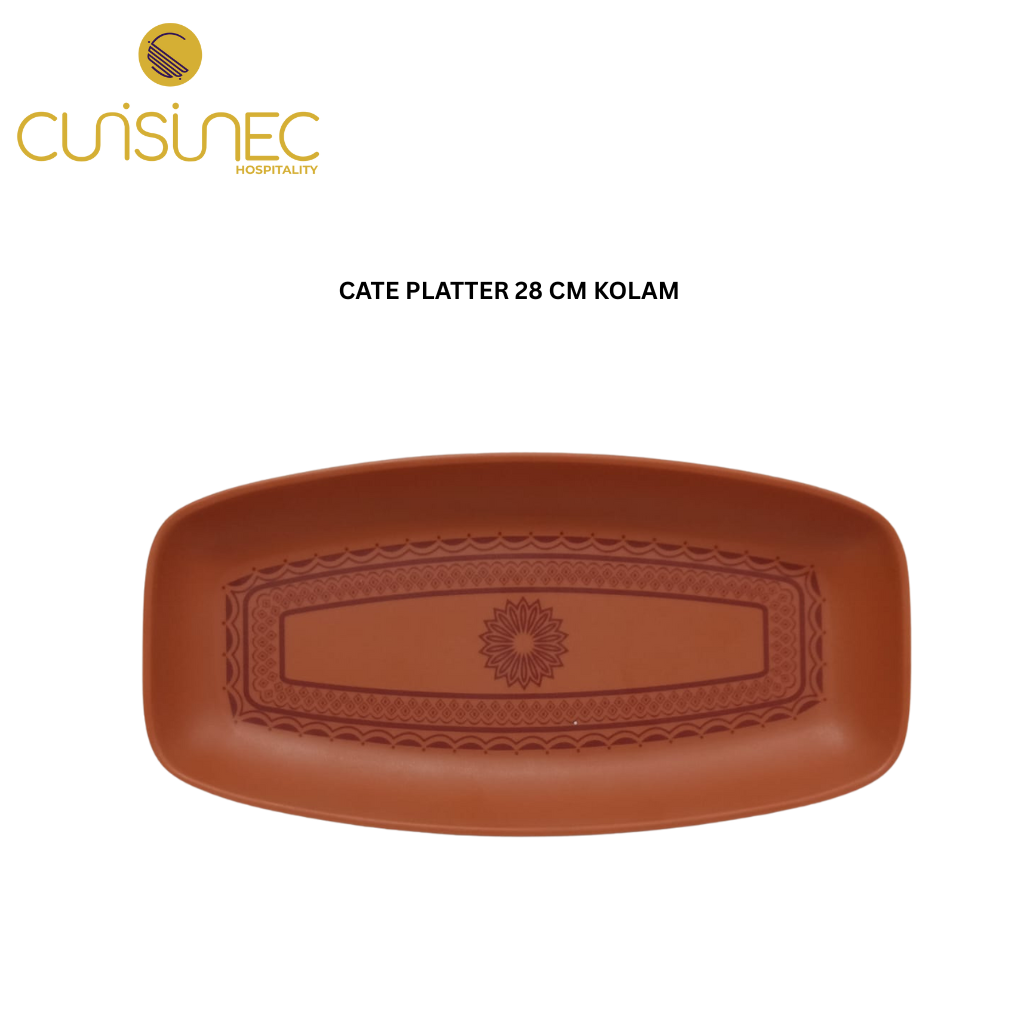 CUI CATE PLATTER 28 CM KOLAM SVL