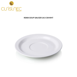 CUI REWA SOUP SAUCER 14.5 CM WHT SVL