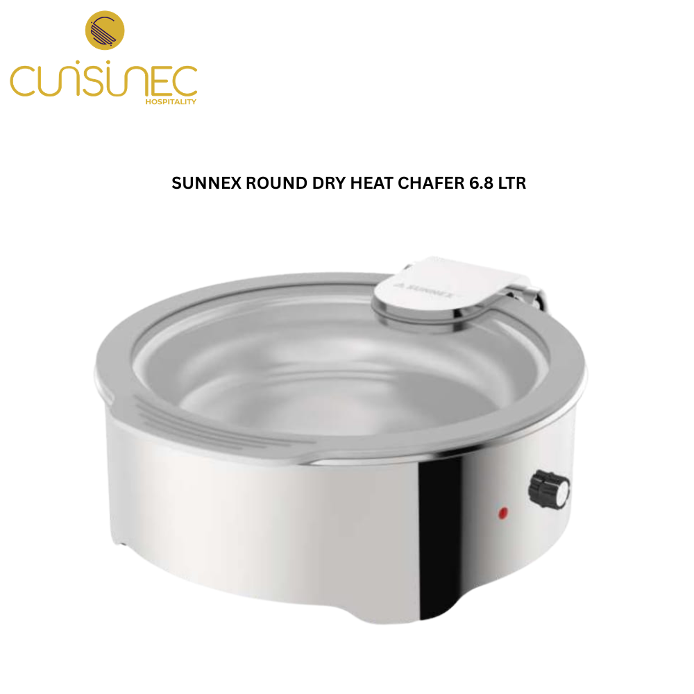 CUI SUNNEX ROUND DRY HEAT CHAFER 6.8 LTR RCH