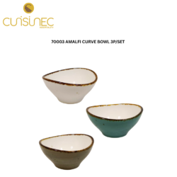CUI 70003 AMALFI CURVE BOWL 3P/SET RNA