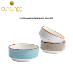 CUI 70005 AMALFI CIRQUE BOWL 3PCS SET RNA