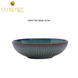 CUI 70223 TEAL BOWL 18CM RNA