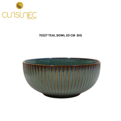 CUI 70227 TEAL BOWL 20CM BIG RNA