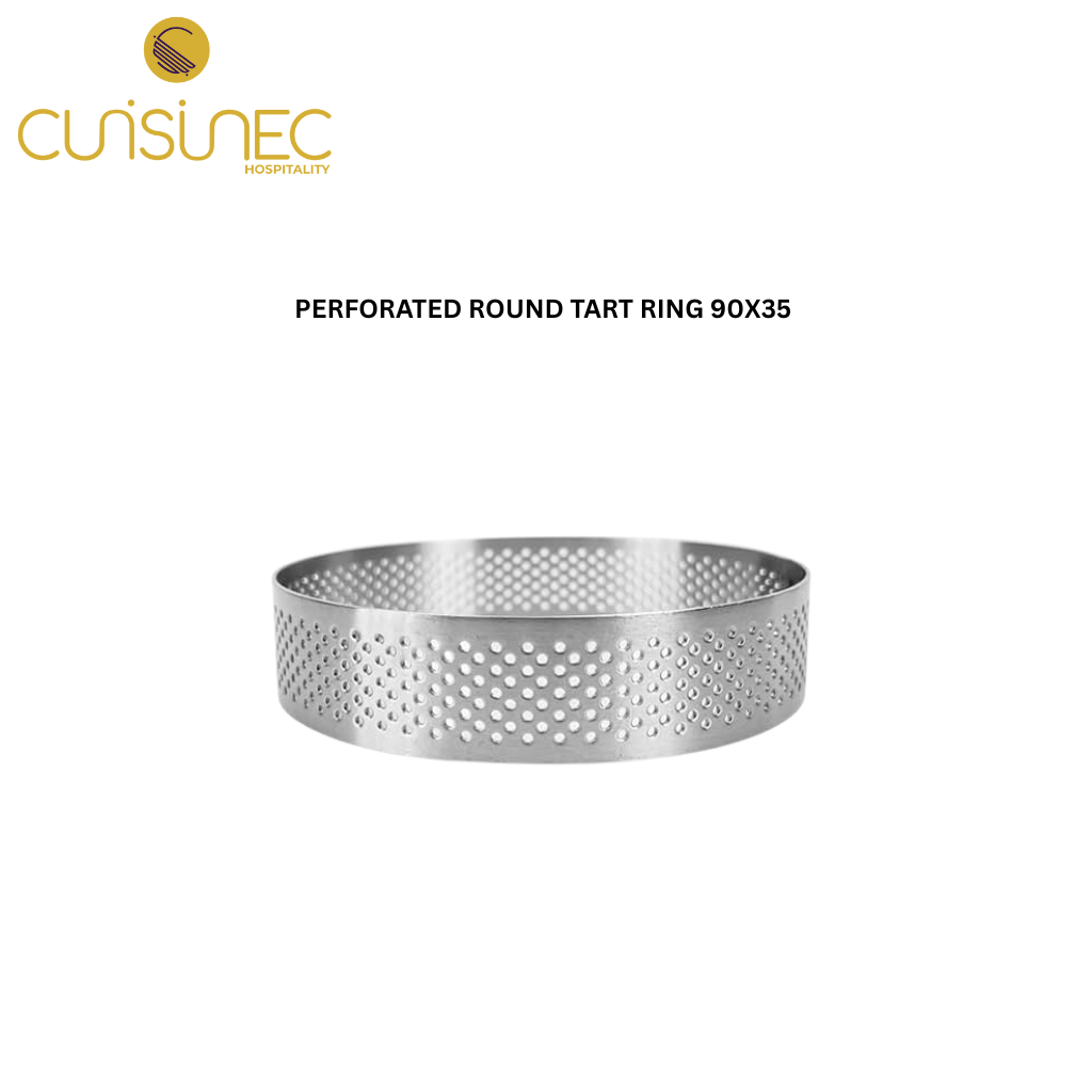 CUI 40134 PERF ROUND TART RING 90X35 RNA
