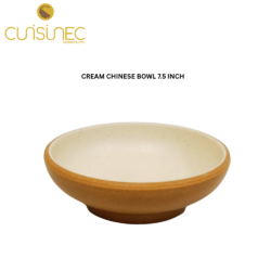 CUI CREAM CHINESE BOWL 7.5INCH DNT