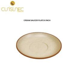 CUI CREAM SAUCER PLATE 6INCH DNT